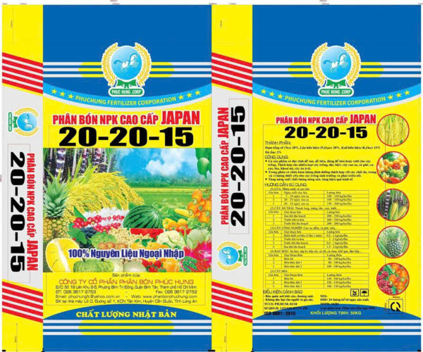 NPK PHÚC HƯNG 20-20-15