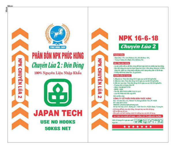 NPK PHÚC HƯNG 16-6-18 (Lúa 2) - Hình ảnh 3
